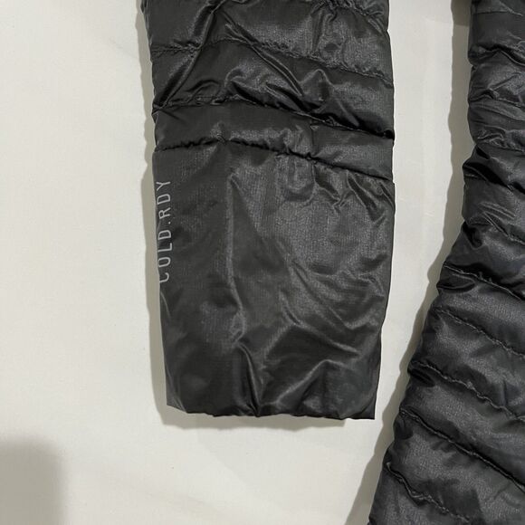 Adidas Terrex Women's Lite Down Hooded Puffer Jacket Black IB4199 Women’s Size M - Picture 6 of 9